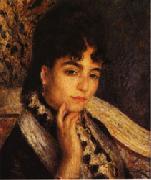 Auguste renoir Alphonse Daudet oil